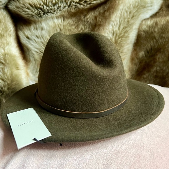 🐻 Will & Bear Hat Co. William Brown Wool Fedora hat - Picture 5 of 10